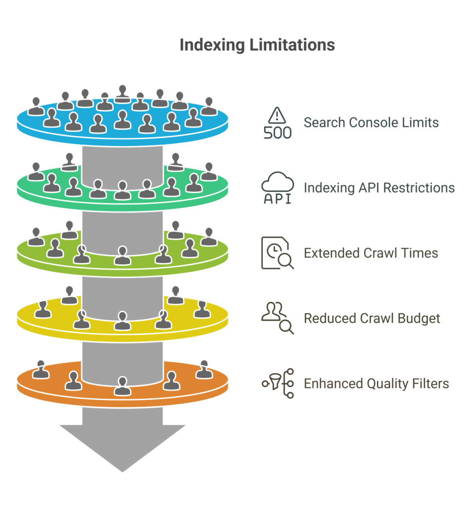 backlink indexing limitations