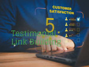 testimonial link building