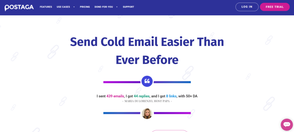 Postaga- the link building tool