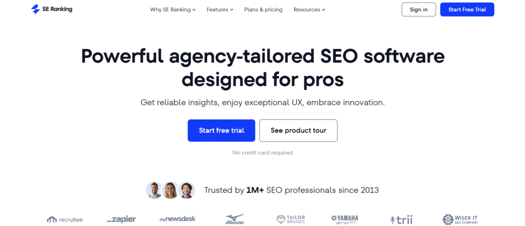 SEranking- one of the best backlink checker tools