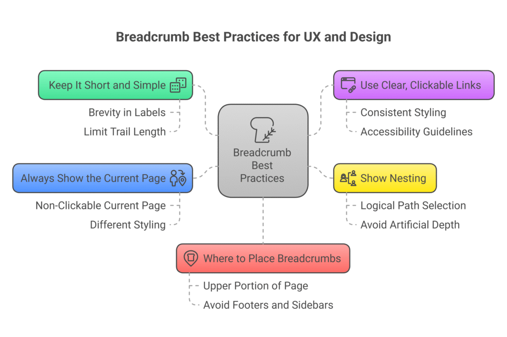 breadcrumbs best practices