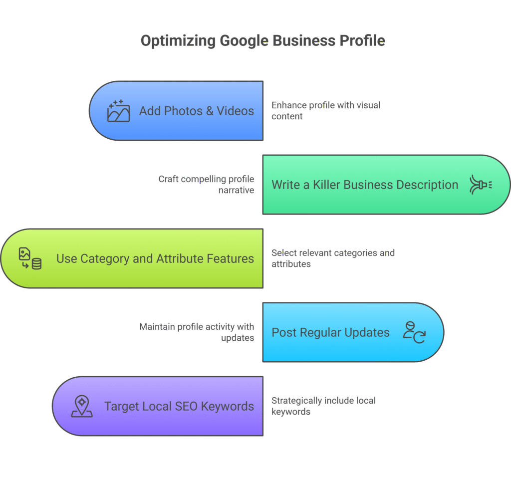 optimizing google business profile