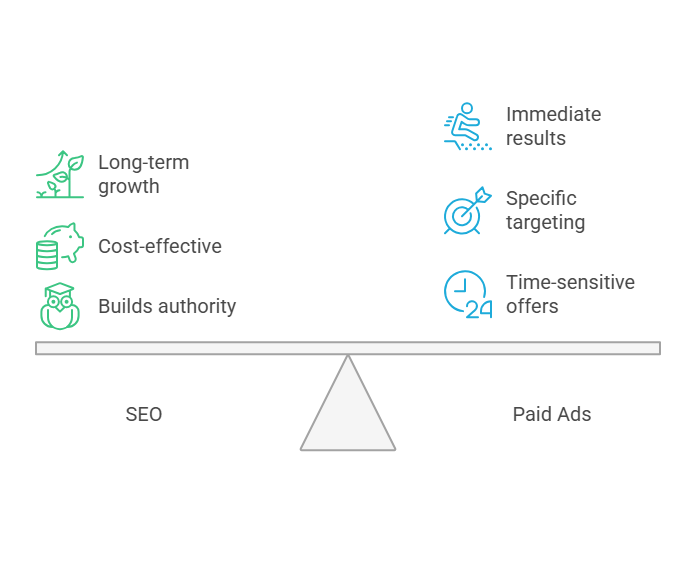 SEO vs. Paid Ads