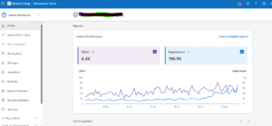bing web master tool