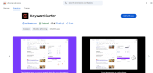 keyword surfer
