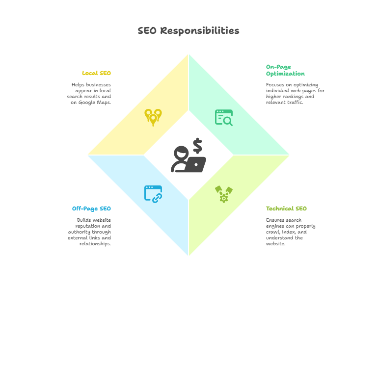 seo responsibilities