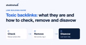 Toxic Backlinks: What They Are and How to Check, Remove and Disavow Them